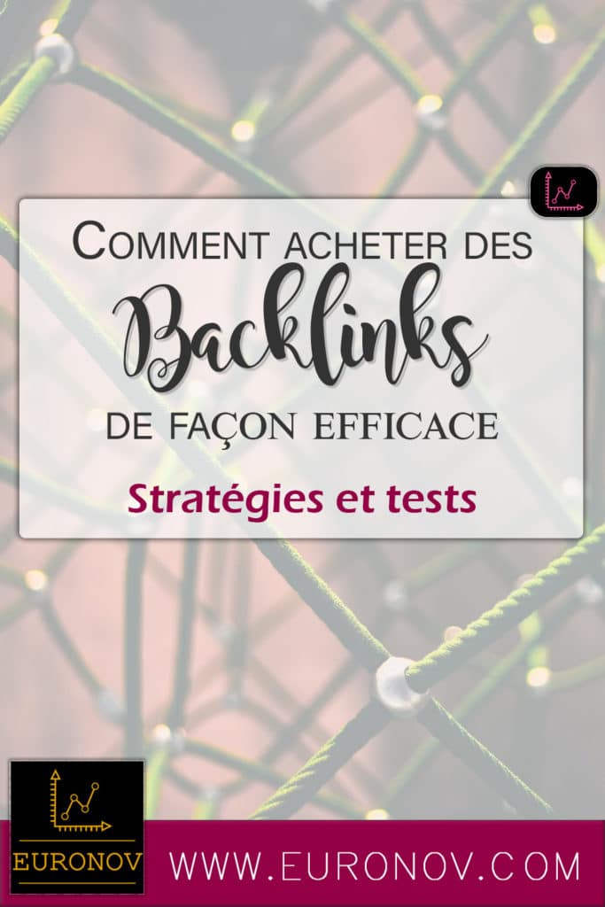 Voici nos solutions pour l'achat de vos backlink