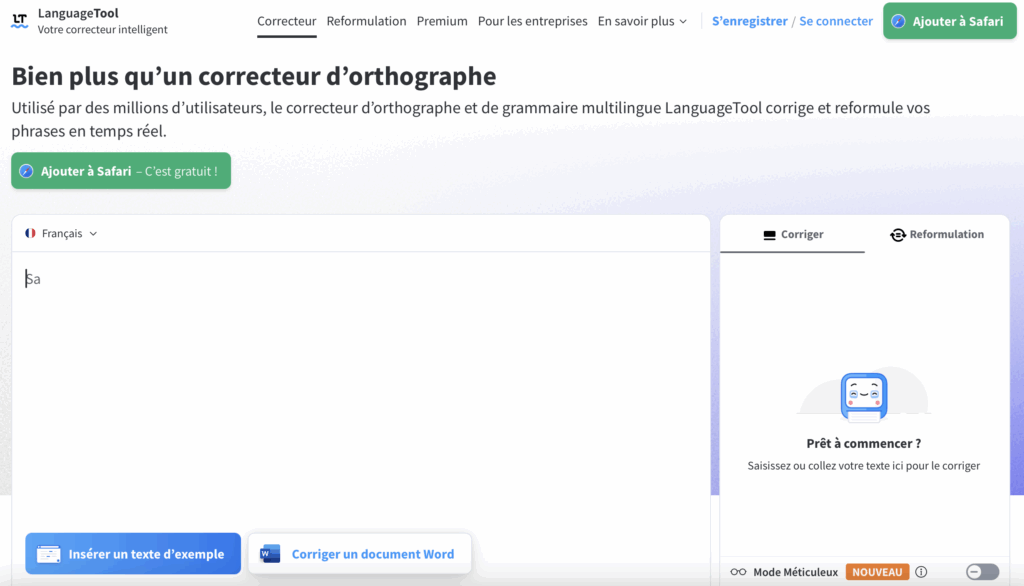 Langage Tools